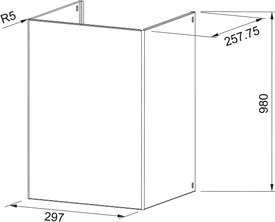KIT UPPER CHIMNEY ALTO X H990