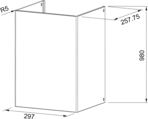 KIT UPPER CHIMNEY ALTO X H990