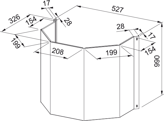 KIT UPPER CHIMNEY X  H990