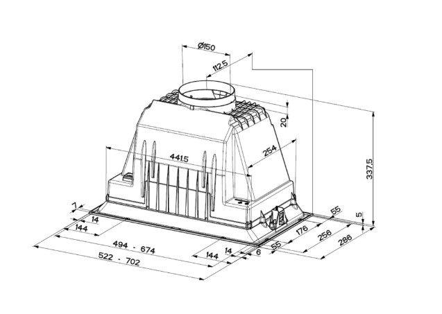 INKA LUX SMART EV8 BK A70